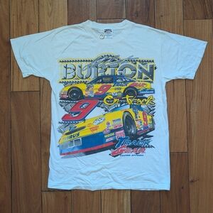 Jeff Burton Vintage Track Gear Racing T-shirt (M)